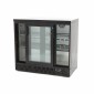 Drinks Fridge - 2 Sliding Doors - 4 Adjustable Shelves