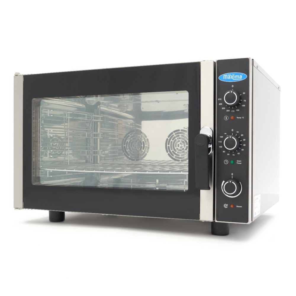 Combi Steam Oven - Fits 4 Trays (1/1 GN / 60 x 40cm) - Analogue - 400V