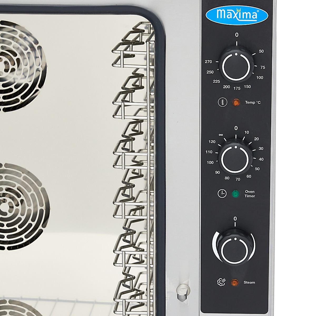 Combi Steam Oven - Fits 10 Trays (1/1 GN / 60 x 40cm) - Analogue - 400V