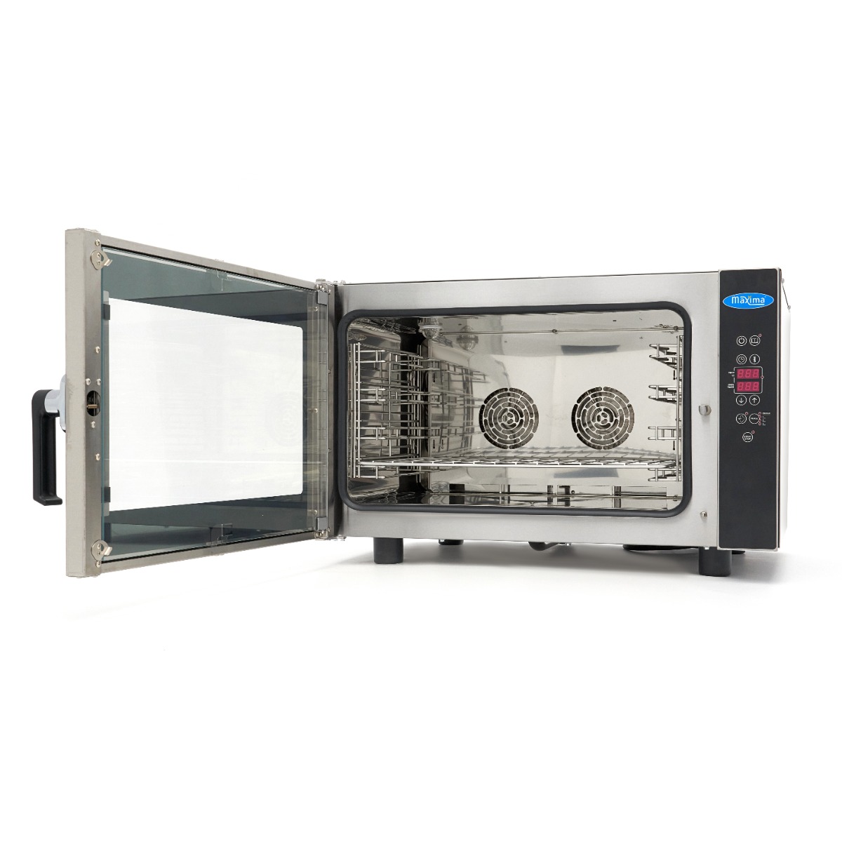 Combi Steam Oven - Fits 4 Trays (1/1 GN / 60 x 40cm) - Digital Display - 400V