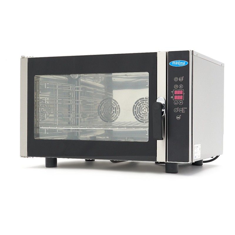Combi Steam Oven - Fits 4 Trays (1/1 GN / 60 x 40cm) - Digital Display - 400V