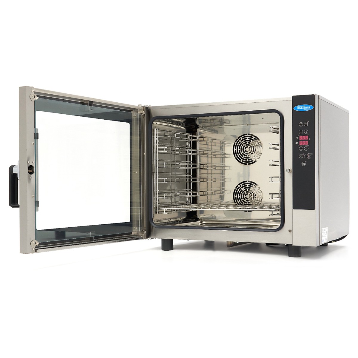 Combi Steam Oven - Fits 6 Trays (1/1 GN / 60 x 40cm) - Digital Display - 400V