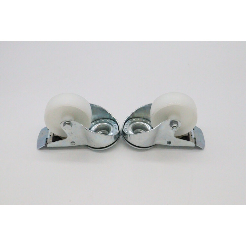 Wheels set for Table Steamer - 2 with brackes - 4.3 Inch / 11 cm