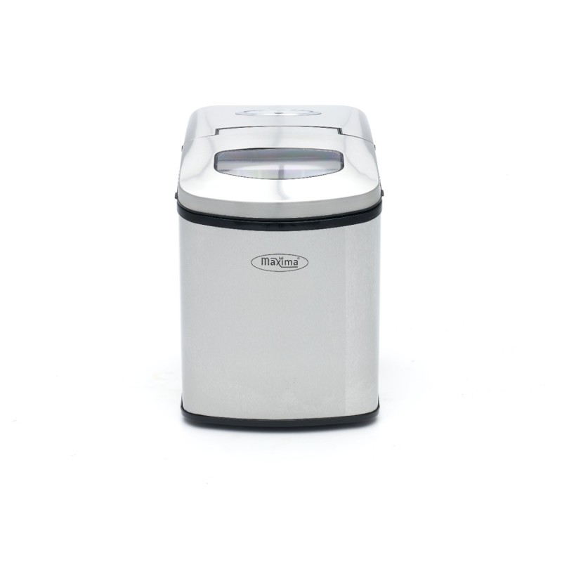 Ice Machine - 10-12kg/day - Bullet Cubes - Air Cooled - Silver