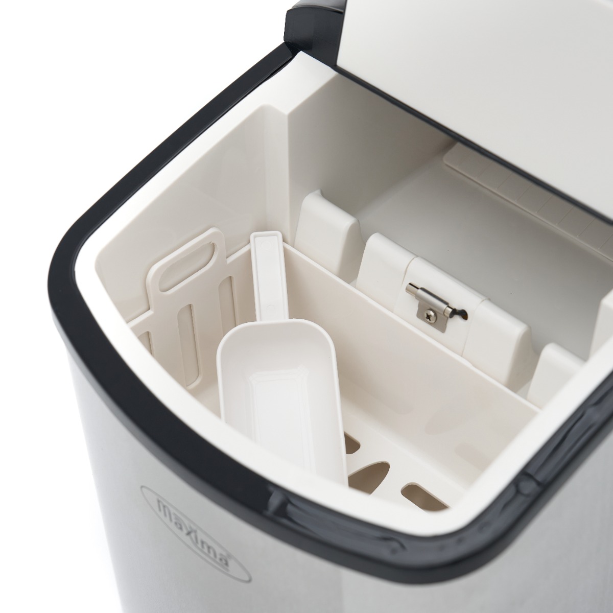 Ice Machine - 10-12kg/day - Bullet Cubes - Air Cooled - Silver