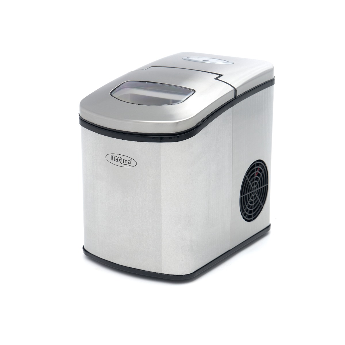 Ice Machine - 10-12kg/day - Bullet Cubes - Air Cooled - Silver