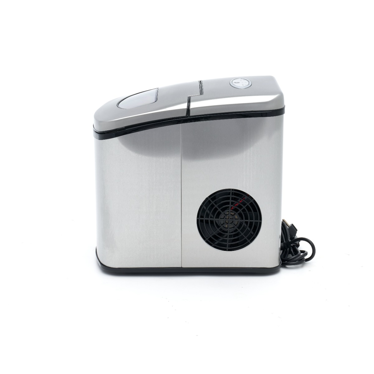 Ice Machine - 10-12kg/day - Bullet Cubes - Air Cooled - Silver