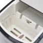 Ice Machine - 10-12kg/day - Bullet Cubes - Air Cooled - Silver