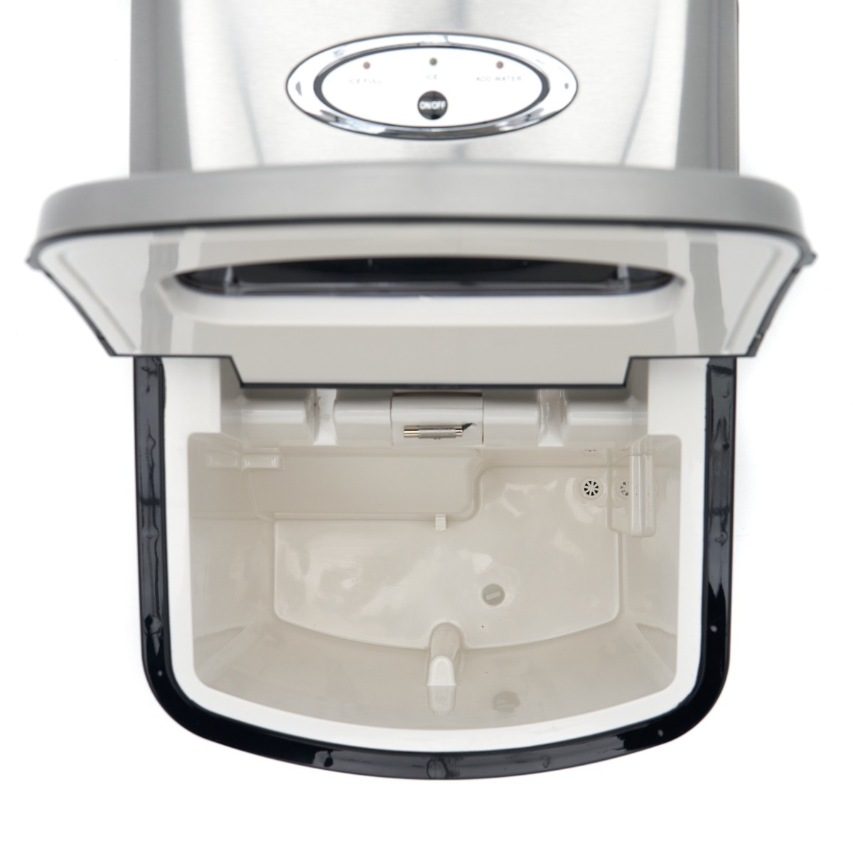 Ice Machine - 10-12kg/day - Bullet Cubes - Air Cooled - Silver