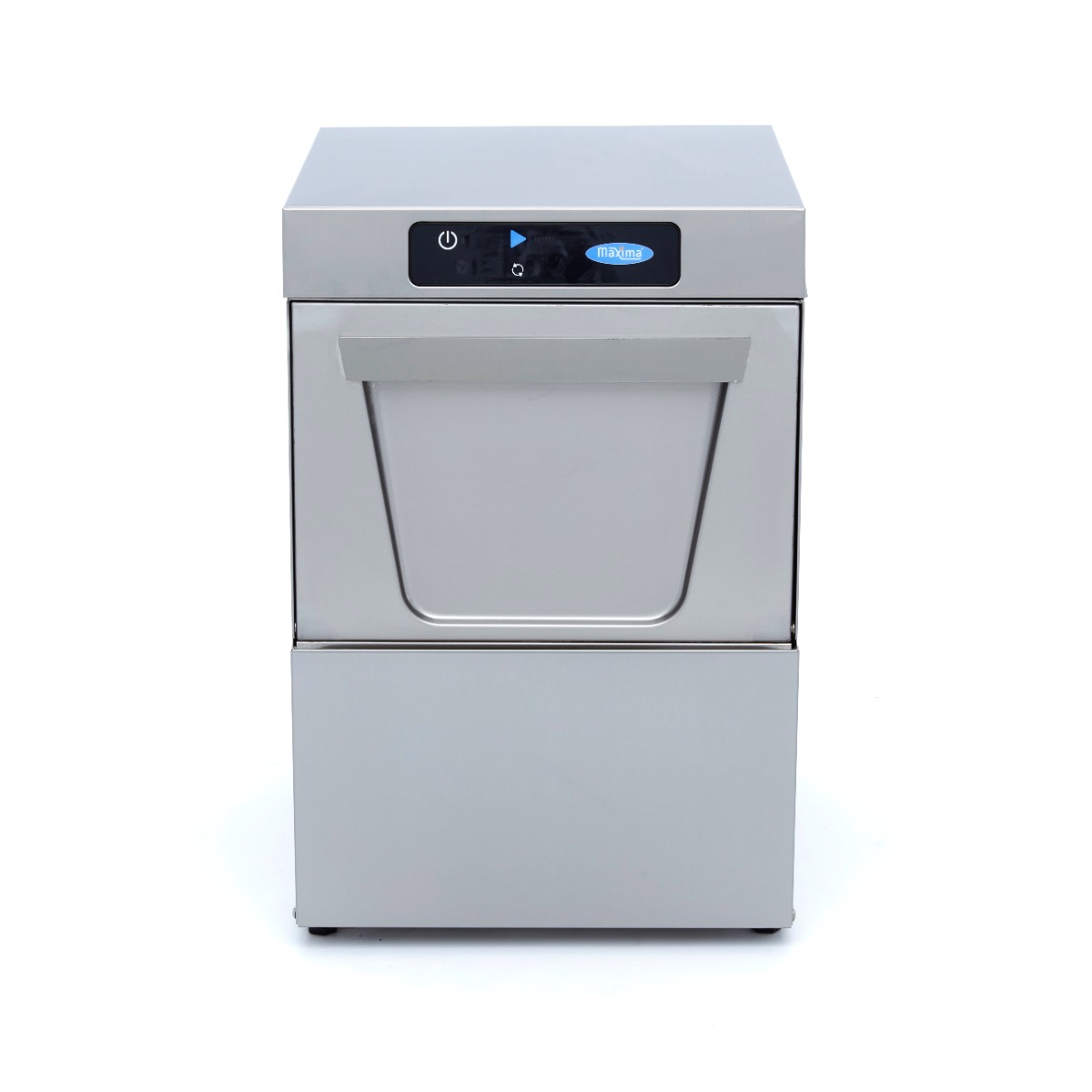 Glass Washer - 35 x 35cm - with Rinse Aid Pump - Digital Display - 230V