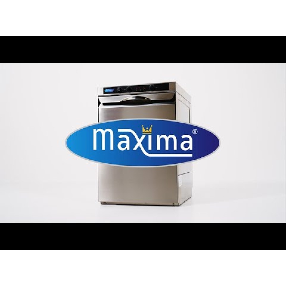Glass Washer - 35 x 35cm - with Rinse Aid Pump