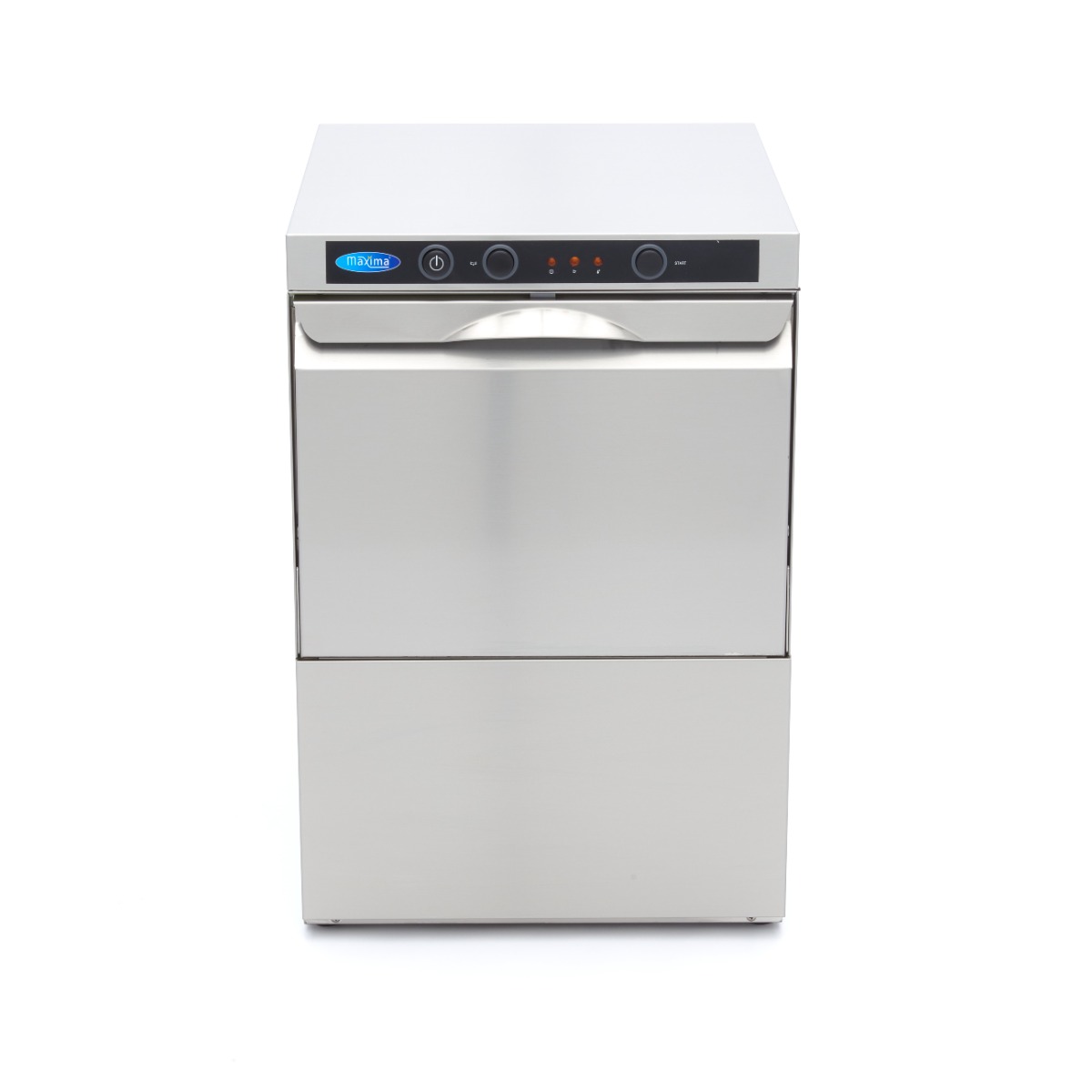 Glass Washer - 35 x 35cm - with Rinse Aid Pump