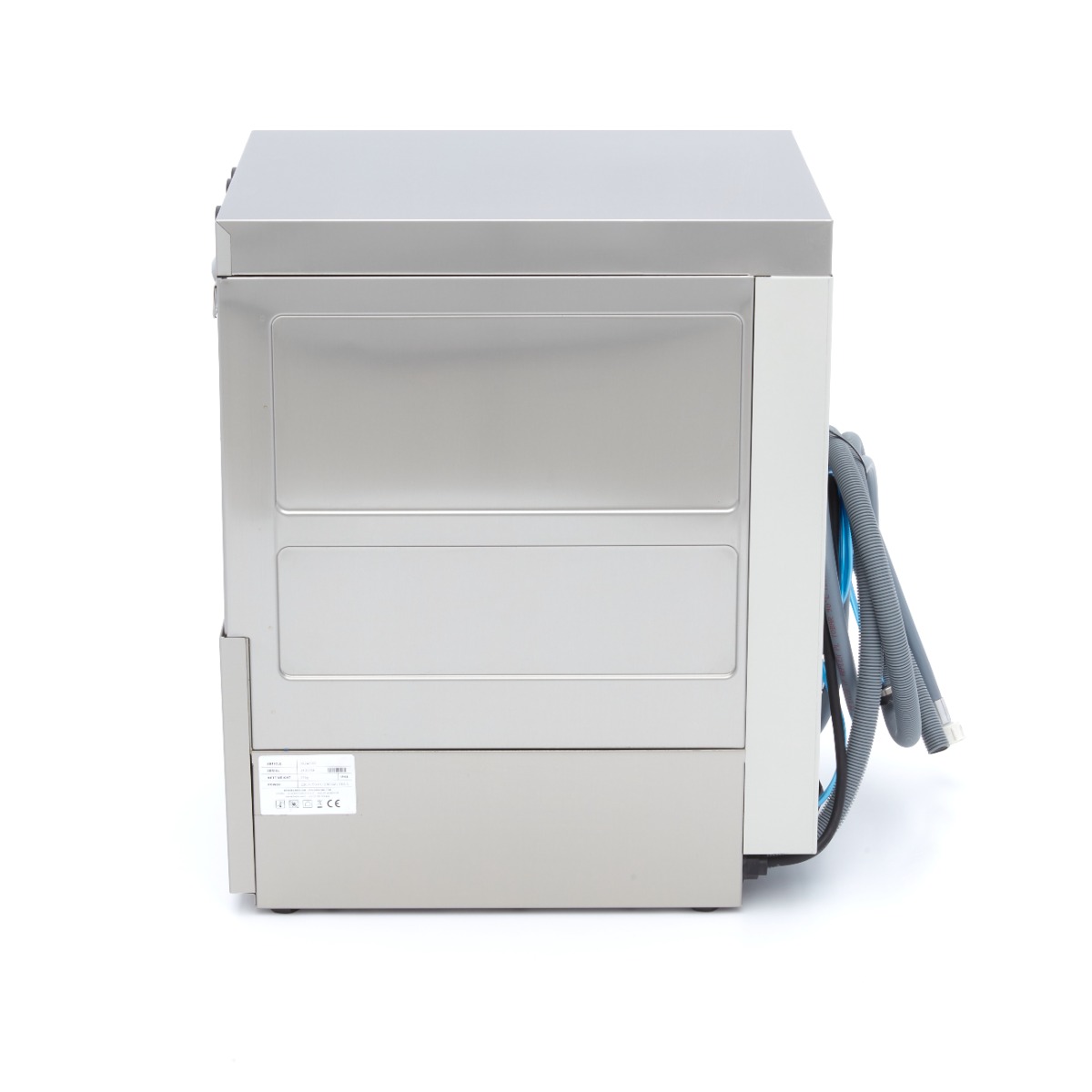 Glass Washer - 35 x 35cm - with Rinse Aid Pump