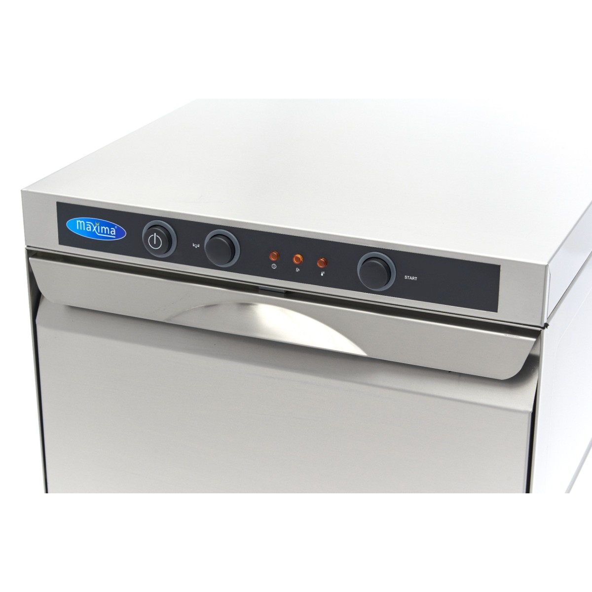 Glass Washer - 35 x 35cm - with Rinse Aid Pump