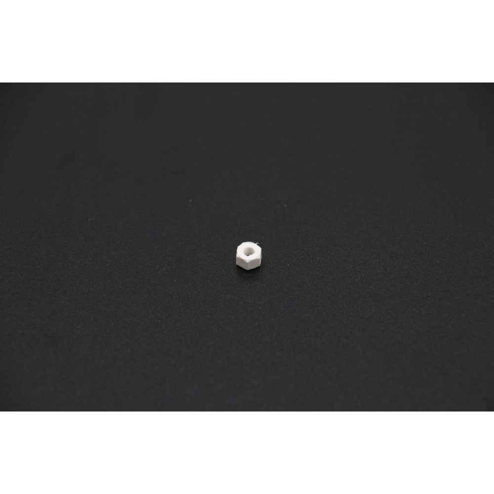 DW - Plastic Nut M3 White