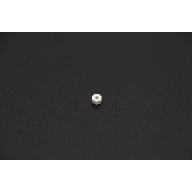 DW - Plastic Nut M3 White