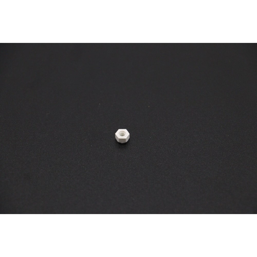 DW - Plastic Nut M3 White