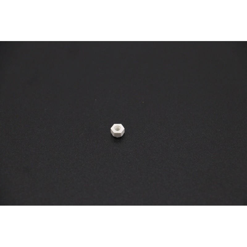 DW - Plastic Nut M3 White