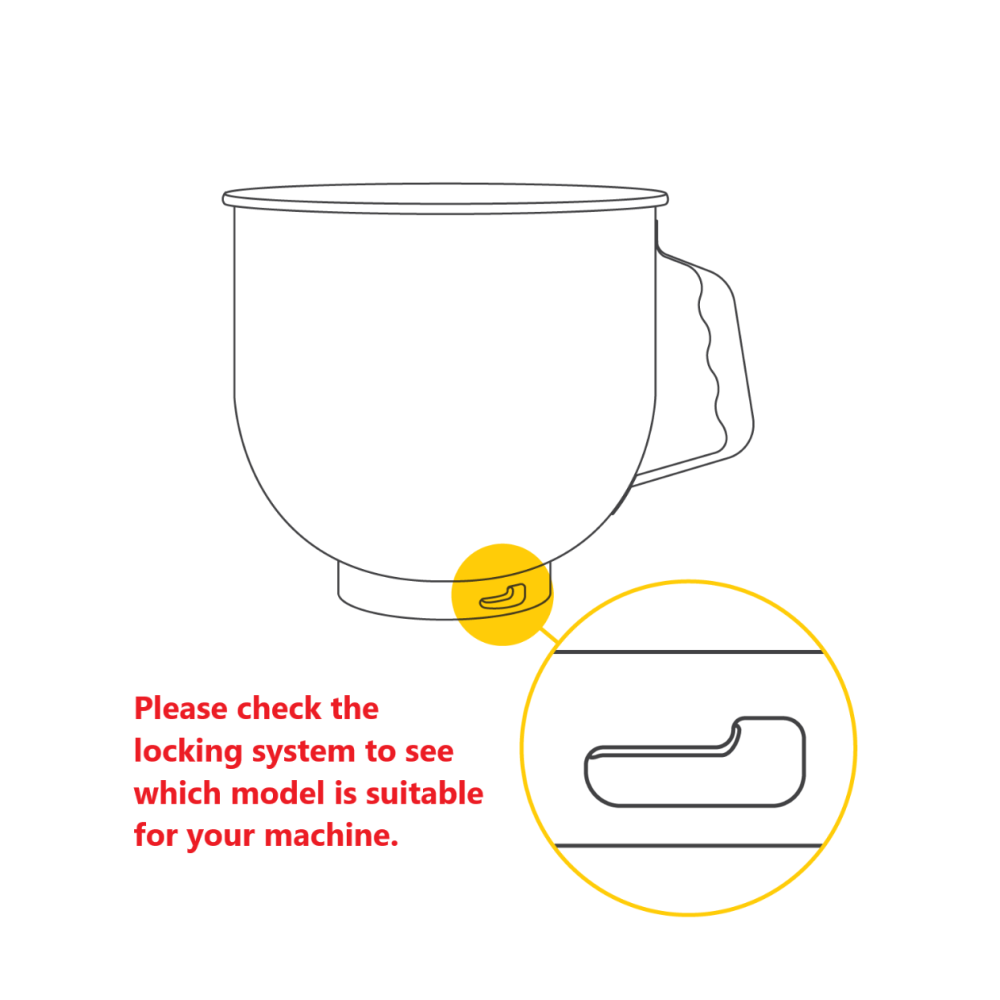 MPM 7 Stainless Steel Bowl 7L - model 2