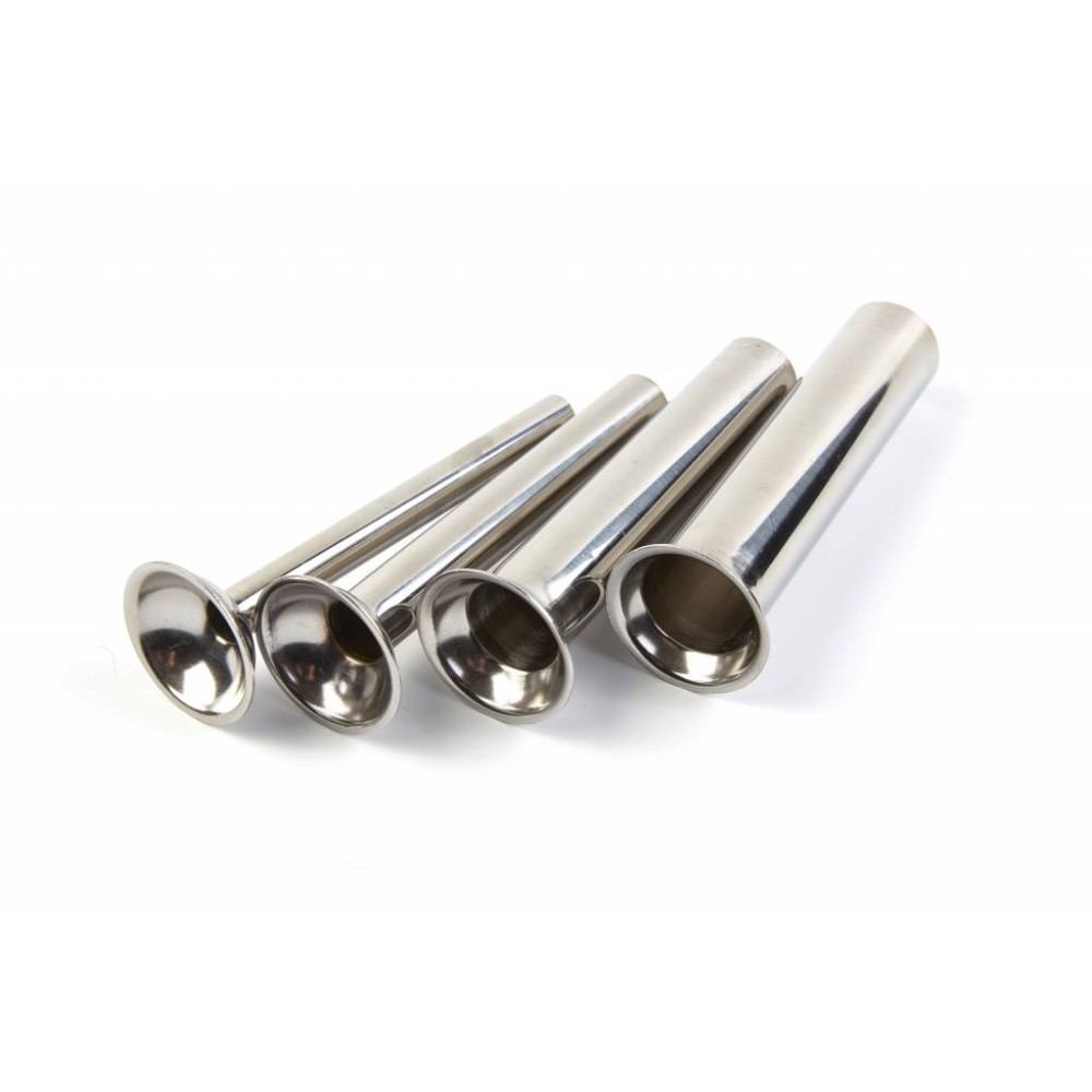 Sausage Filler Stainless Steel Tubes - Set of 4 Pieces
