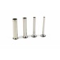 Sausage Filler Stainless Steel Tubes - Set of 4 Pieces