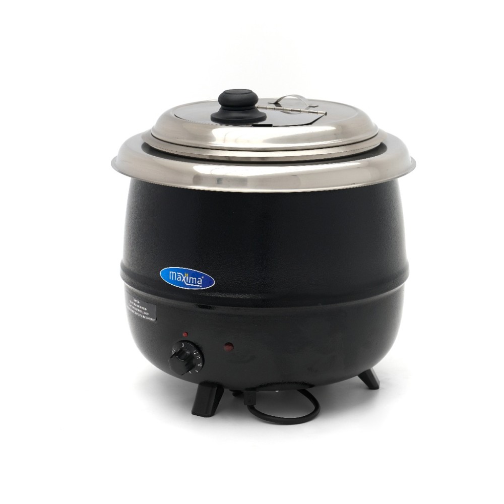 Soup Kettle - 13L - Removable Inner Pot - with integrated Lid Flap & Spoon Recess