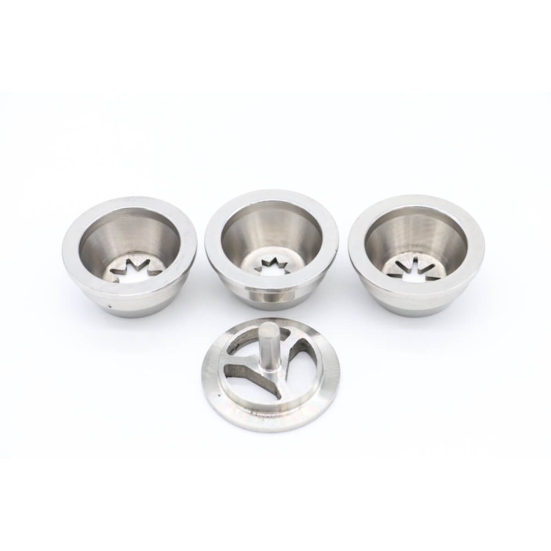 ASF15/20/25 - S/S Churros Nozzle (Set Of 4 )