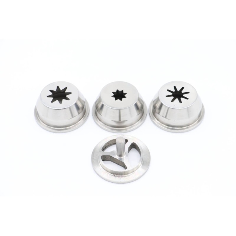 ASF15/20/25 - S/S Churros Nozzle (Set Of 4 )