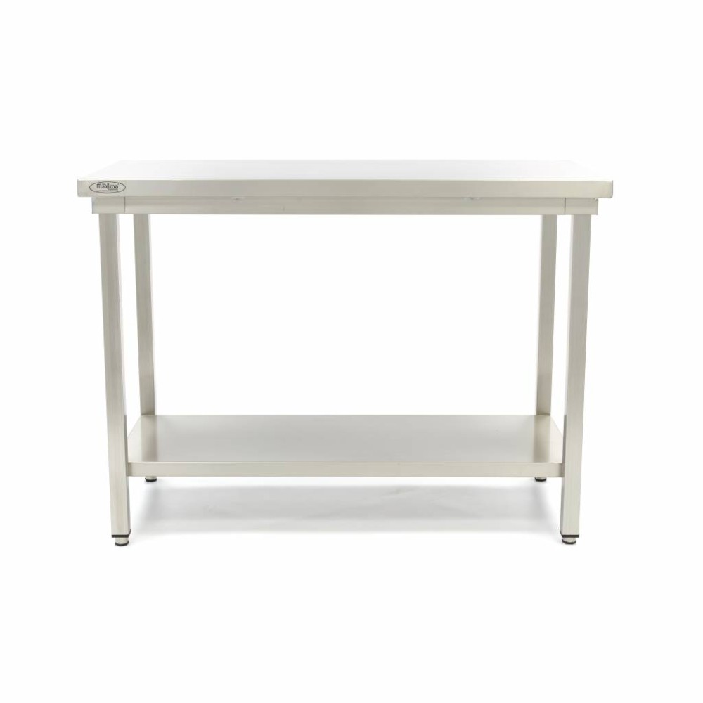 Stainless Steel Table - 140 x 70cm - Adjustable Height