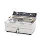 Deep Fryer - 20L - 1 Basket - with Drain Tap
