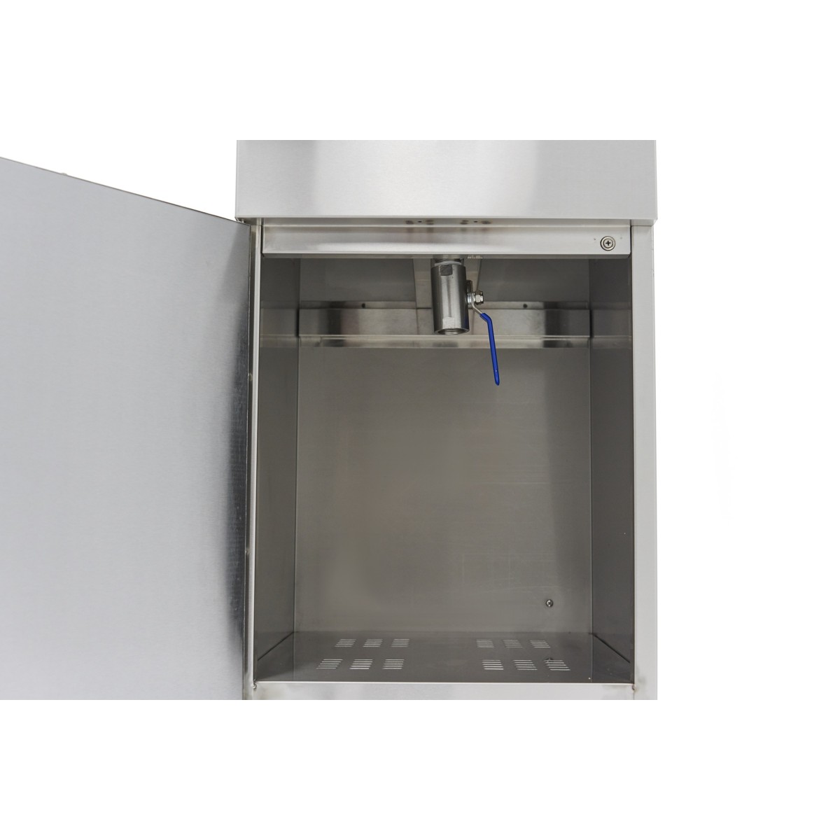 Deep Fryer - 16L - 1 Basket - with Drain Tap and Stand - 400V