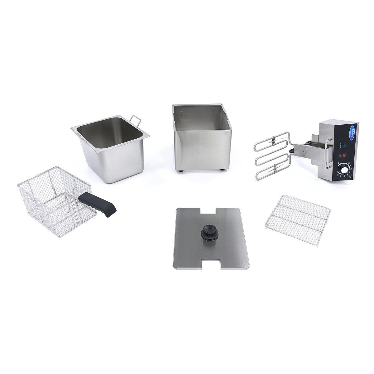 Deep Fryer - 8L - 1 Basket - up to 1,4kg of Fries