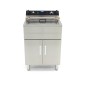 Deep Fryer - 30L - 1 Basket - with Drain Tap and Stand