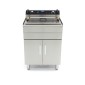 Deep Fryer - 35L - 1 Basket - with Drain Tap - 400V
