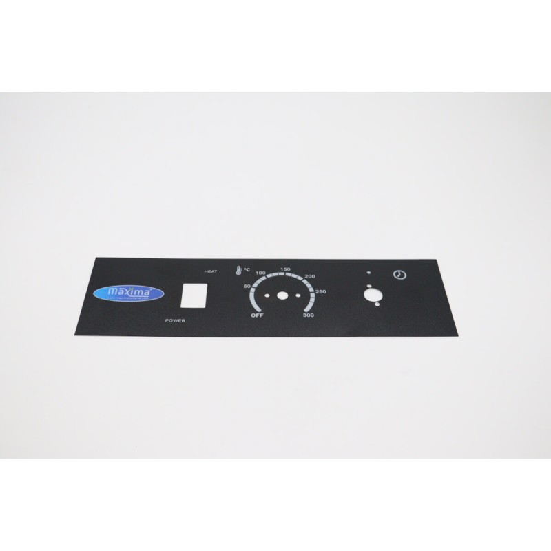 LOLLIPOP WAFFLE MAKER - Control Panel Sticker