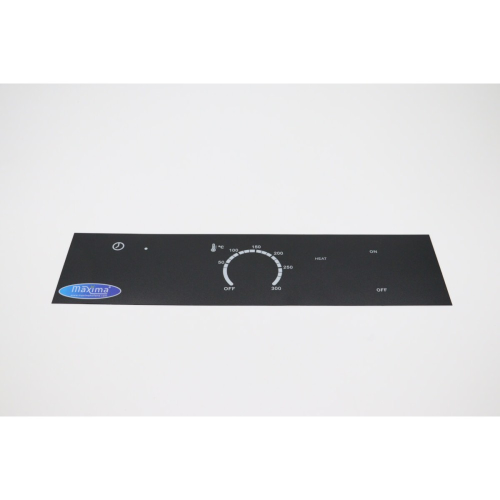 WAFFLE MAKER CORN/HOT DOG - Control Panel Sticker