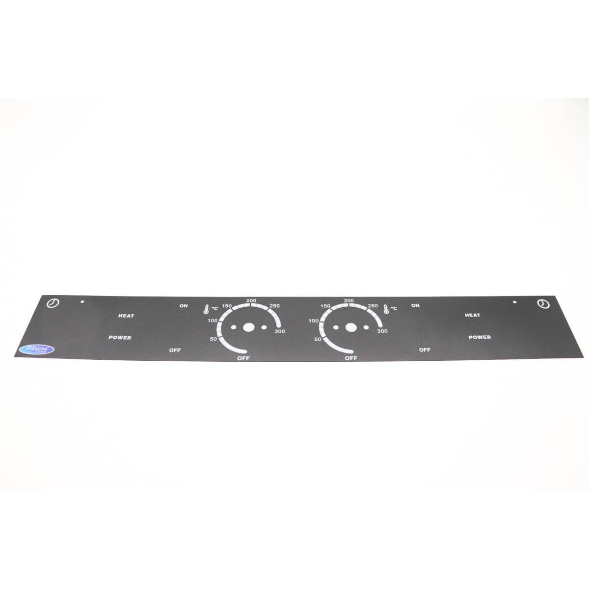 WAFFLE MAKER HEART DOUBLE - Control Panel Sticker