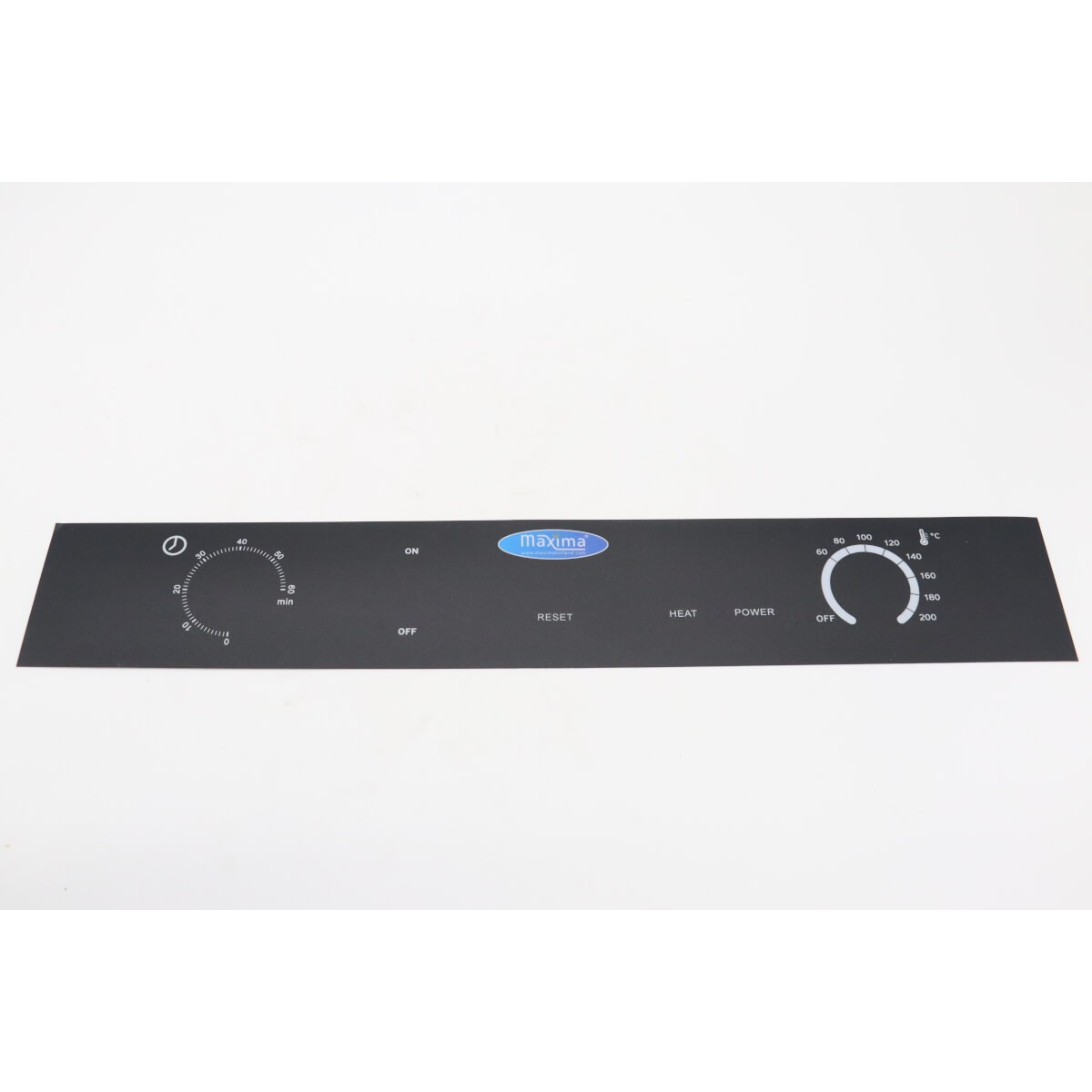 FRYER 1X30L - Control Panel Sticker