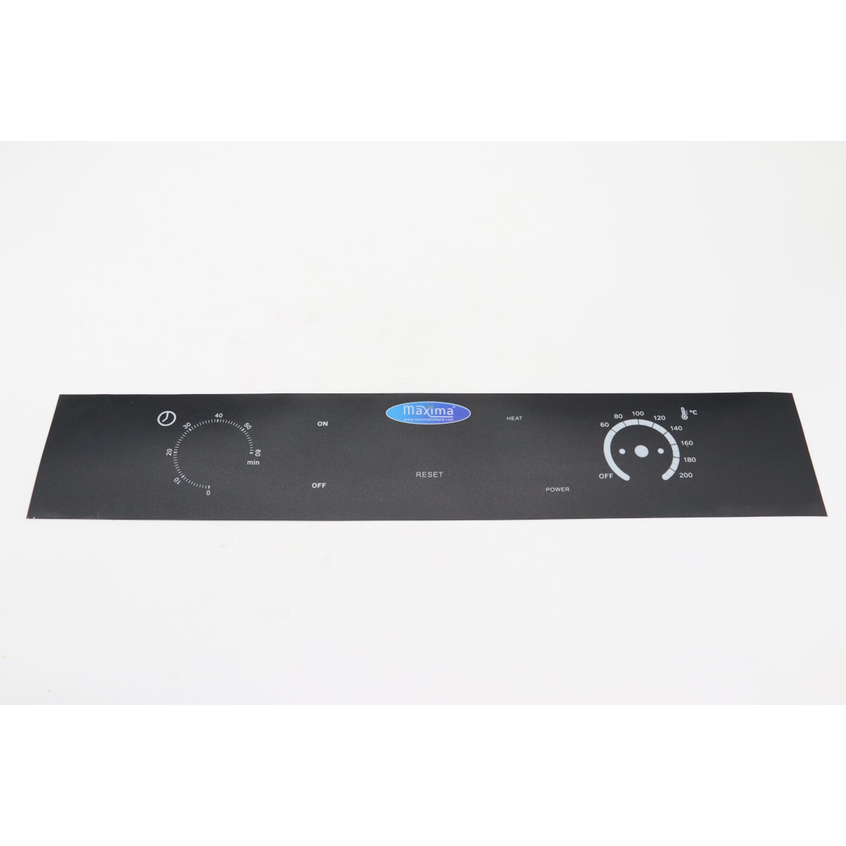 FRYER 1X20L - Control Panel Sticker