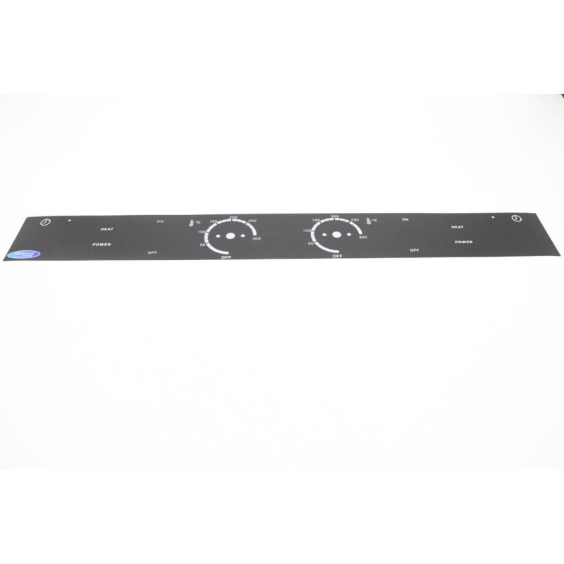 WAFFLE MAKER CLASSIC DOUBLE - Control Panel Sticker
