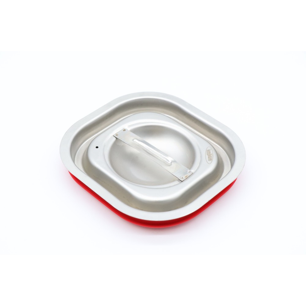Gastronorm Lid - 1/6 GN - Stainless Steel - Airtight Seal