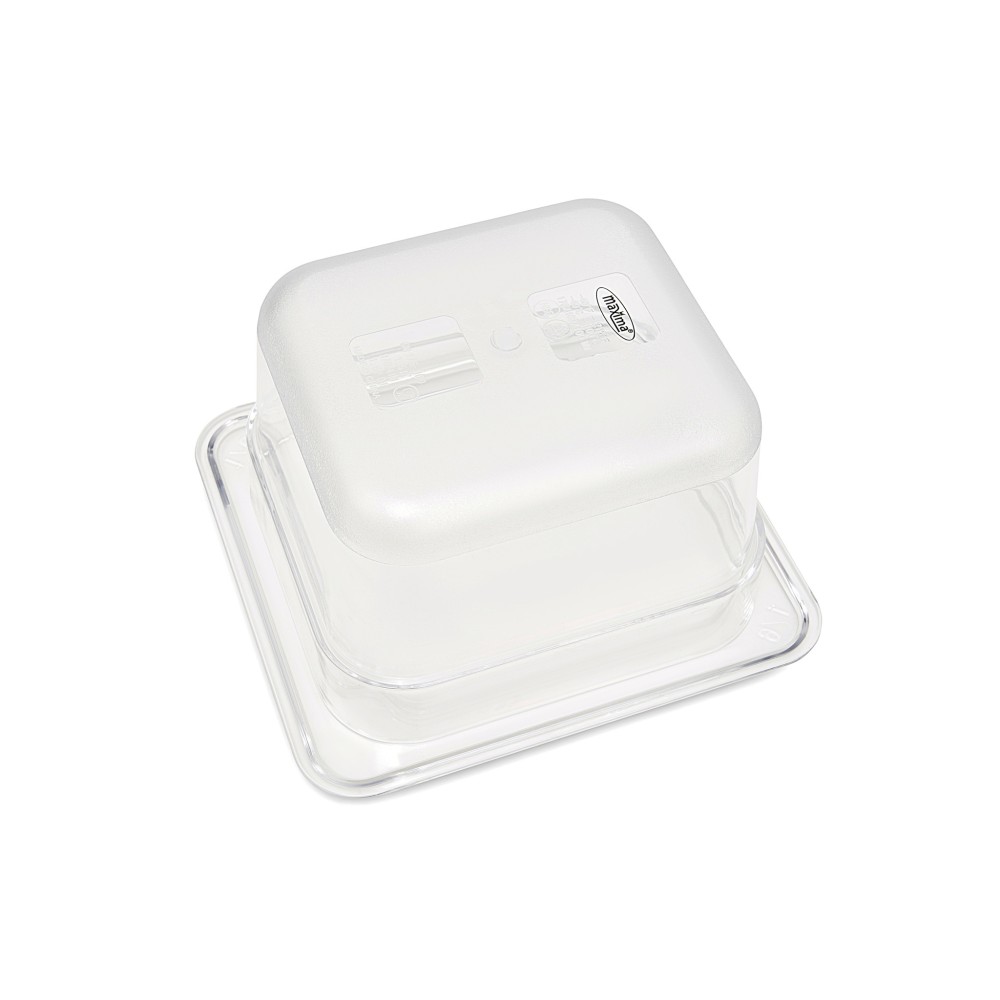 Gastronorm Container - 1/6 GN - 10cm Deep - Polycarbonate
