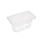Gastronorm Container - 1/9 GN - 10cm Deep - Polycarbonate