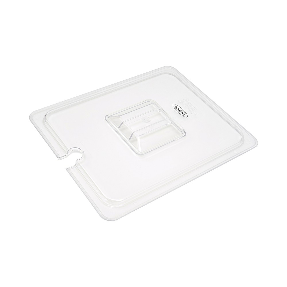 Gastronorm Lid - 1/2 GN - Polycarbonate - with Recess