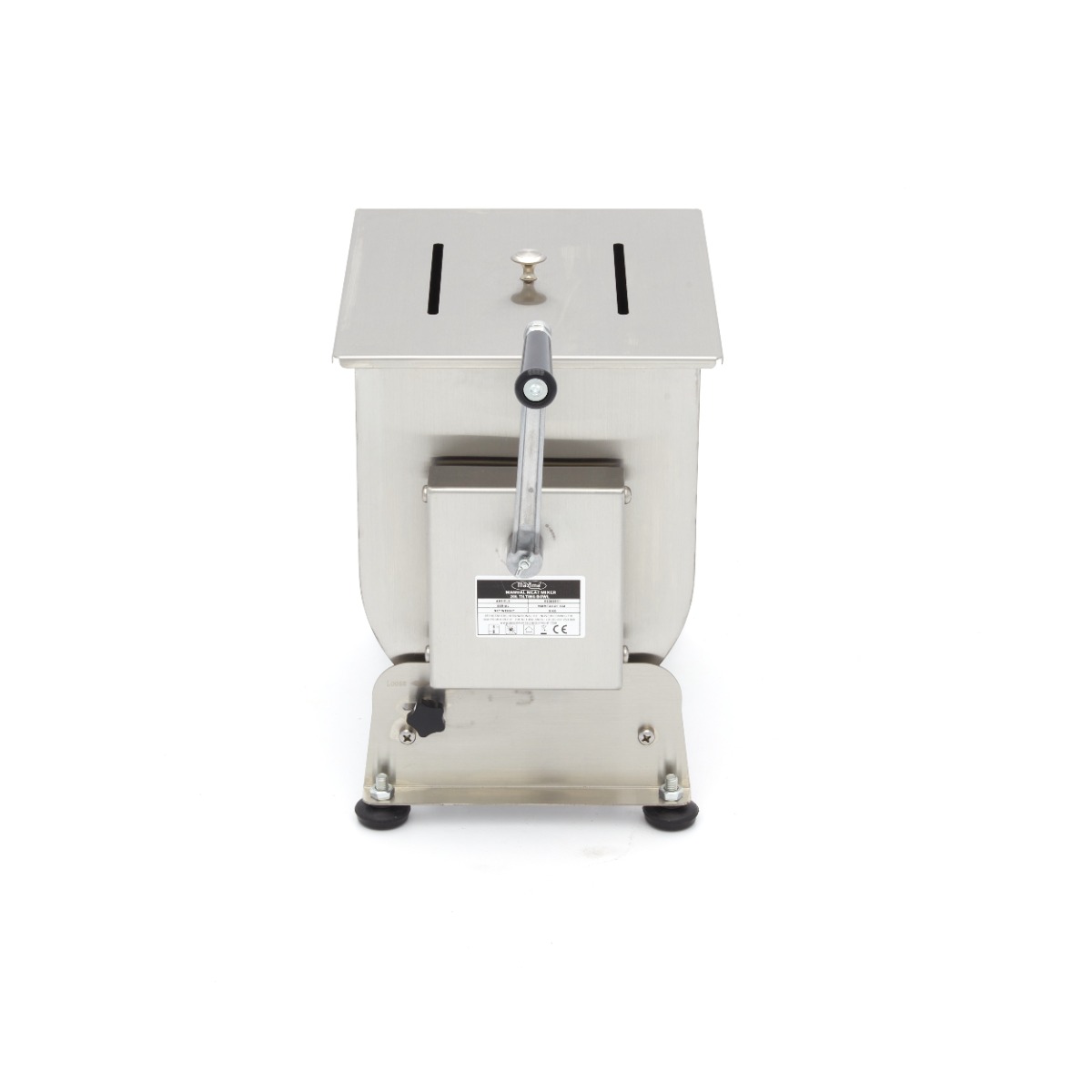 Meat Mixer - 20L - 16kg Meat - Tilting Bowl - Manual