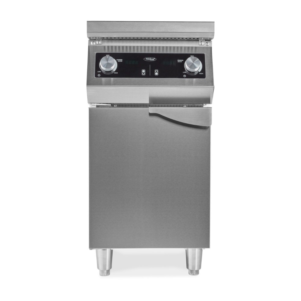 Cooker - 2 Burners - Induction - 70cm Deep - with Stand