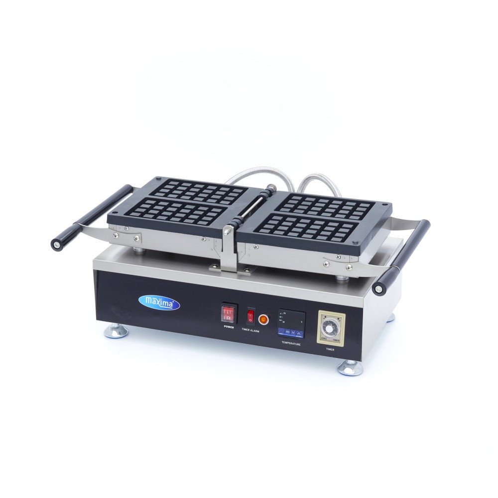 Waffle Maker - 2 Pieces - Rotatable - Digital