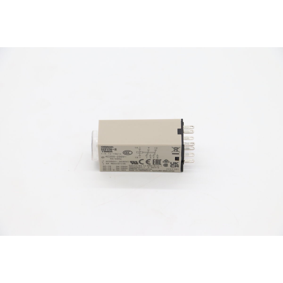 RELAIS - Time Relais 200/230V (Omron / H3yn8000r)
