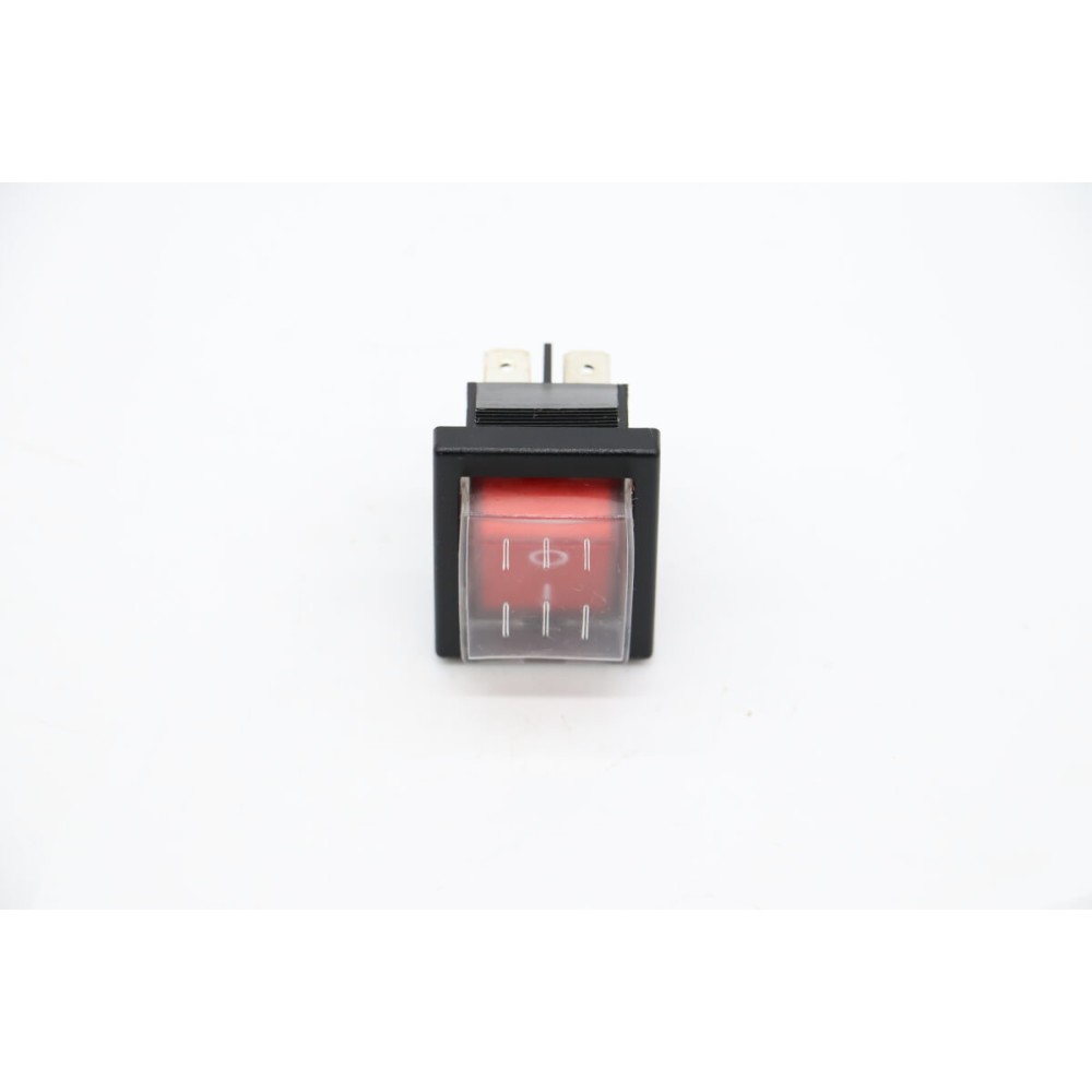 Red Waterproof Switch 25A (Large)