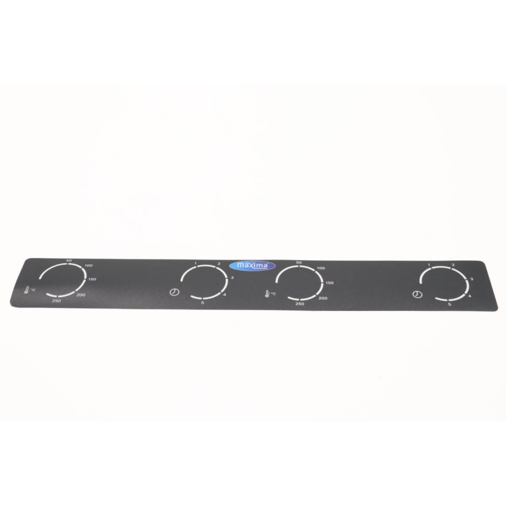 CONTROL PANEL STICKER - D